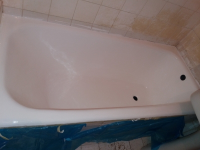 Восстановление чугонной ванны акрилом в Черткове